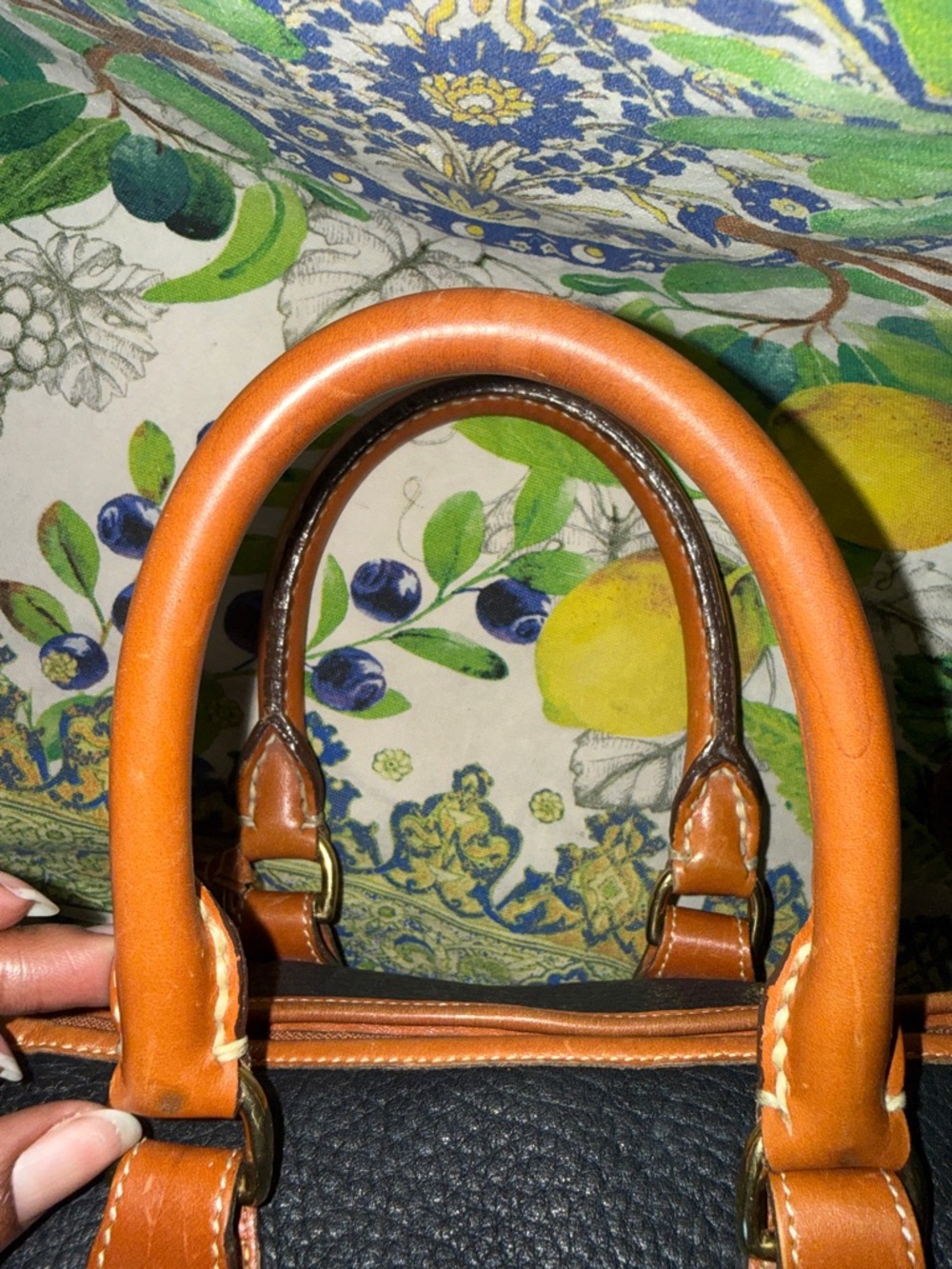 Vtg Dooney & Bourke Medium Speedy Bag - Picture 11 of 13